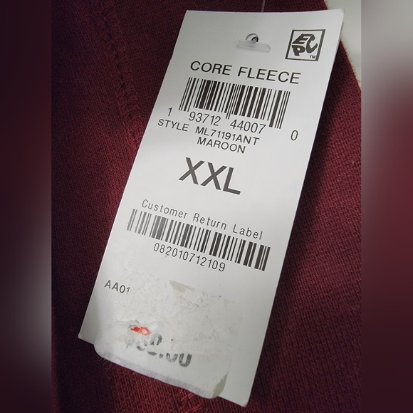 AND NOW THIS Mens Fleece Pullover Hoodie - Picture 4 of 5